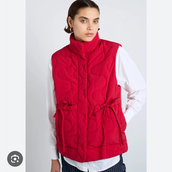 Damson Madder Jackets & Blazers - Damson Madder Celeste Gilet Puffy Vest